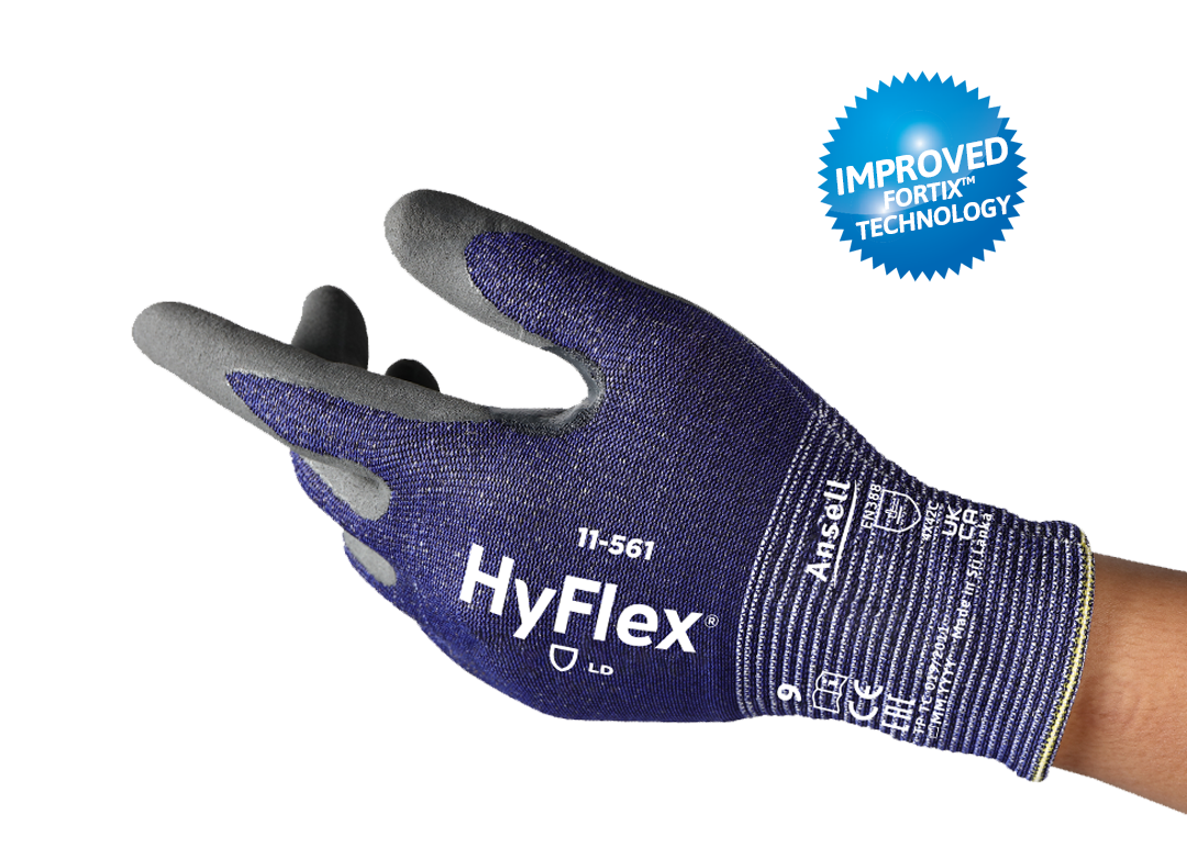 Werkhandschoenen Ansell Hyflex 11-561 cut C -side